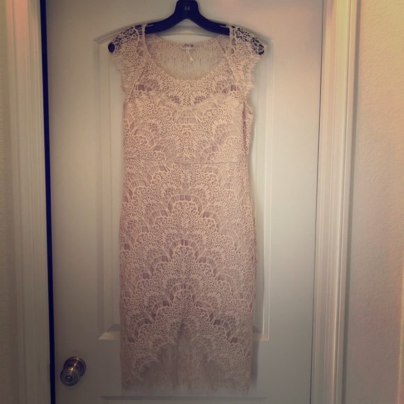 Free People Peekaboo Lace Dress Size S - Picture 3 of 6